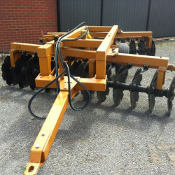 24 disc hydraulic plough