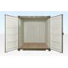 10FT X 8FT SHIPPING CONTAINER (ONE TRIP) GREEN (RAL 6007)