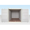 20FT SHIPPING CONTAINER (ONE TRIP) WHITE (RAL 9003)