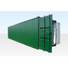 30FT X 8FT SHIPPING CONTAINER (ONE TRIP) – CUT DOWN