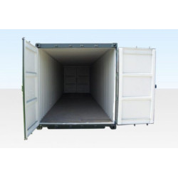 30FT X 8FT SHIPPING CONTAINER (ONE TRIP) – CUT DOWN