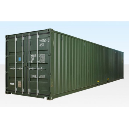 40FT SHIPPING CONTAINER GREEN (RAL 6007)