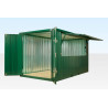 4M XL FLAT PACK KIOSK (RAL6005) – GREEN