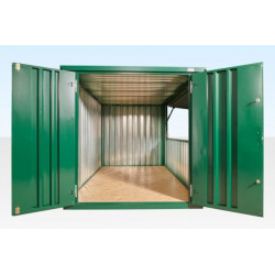 4M XL FLAT PACK KIOSK (RAL6005) – GREEN