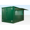 4M XL FLAT PACK KIOSK (RAL6005) – GREEN