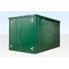 4M XL FLAT PACK KIOSK (RAL6005) – GREEN